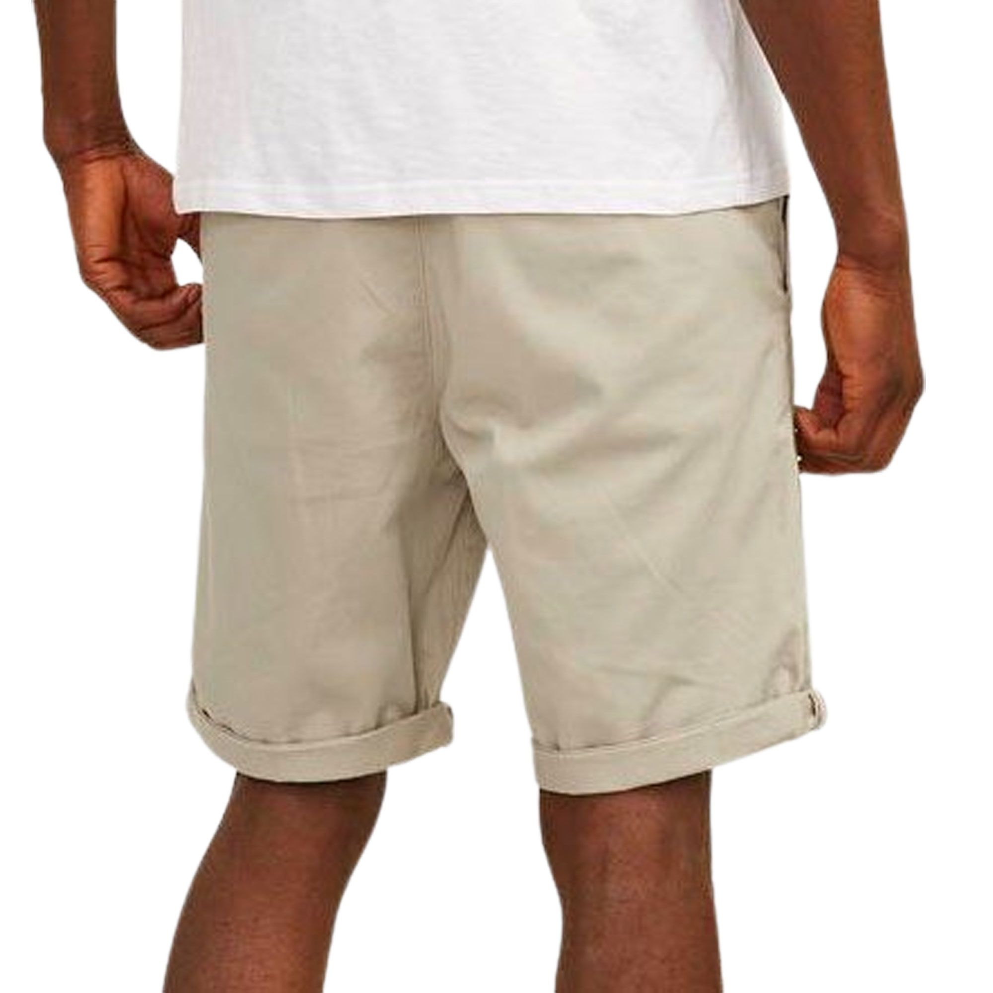 Jack & Jones JPSTBOWIE JJSHORTS SOLID SN Kaki - Gratis levering | ! - Textiel Korte broeken / Bermuda's Heren € 22,74